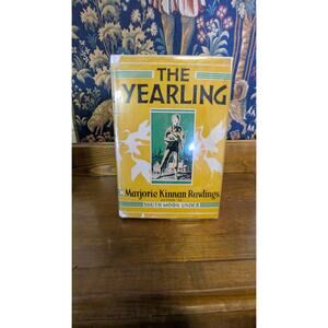 The Yearling 1938 1st Edition A Scribner Rawlings HC DJ